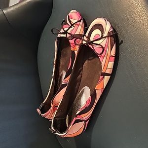 CHICOS ballet flats Groovy Silky sz 7